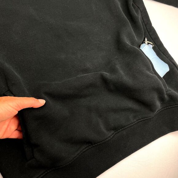 ~ ALLSAINTS Mens Raven Pullover Ramskull Hoodie Med Sweatshirt Kangaroo Pocket - Picture 11 of 16